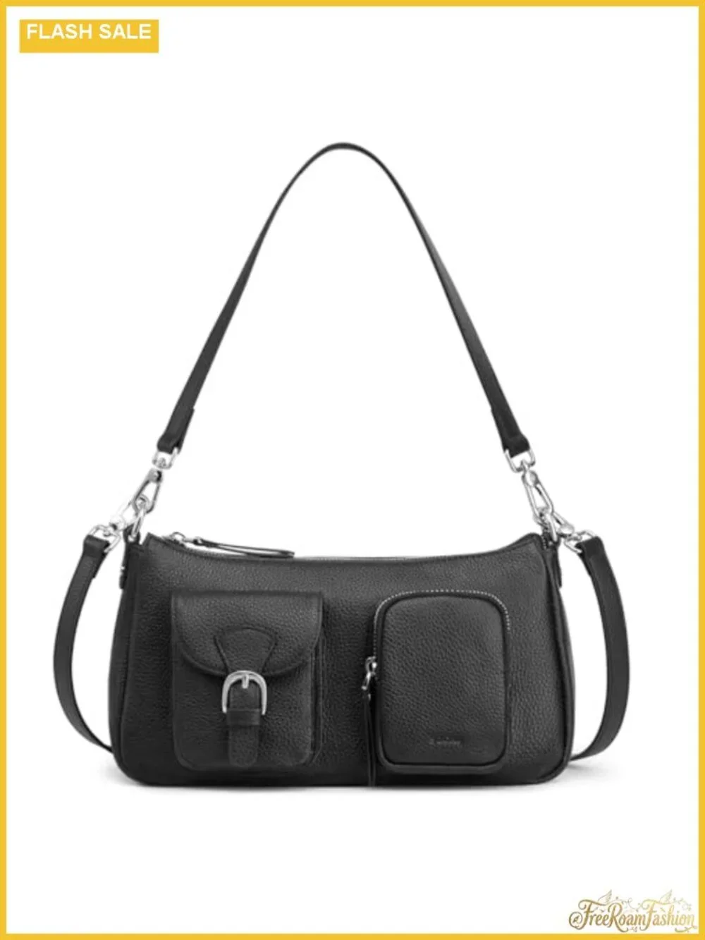 Leather Hobo Bag for Women Crossbody Shoulder Purse Handbag
